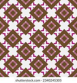 Ornamento geométrico de estilo étnico.Patrón sin foco con formas abstractas.Diseño repetido para moda, diseño textil, papel de pared, papel envolvente, tejidos y decoración doméstica.