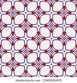 Geometric ornament in ethnic style.Seamless pattern with abstract  shapes.Repeat design for fashion, textile design,  on wall paper, wrapping paper, fabrics and home decor.