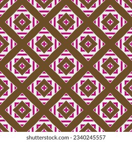 Geometric ornament in ethnic style.Seamless pattern with abstract  shapes.Repeat design for fashion, textile design,  on wall paper, wrapping paper, fabrics and home decor.