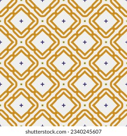 Geometric ornament in ethnic style.Seamless pattern with abstract  shapes.Repeat design for fashion, textile design,  on wall paper, wrapping paper, fabrics and home decor.