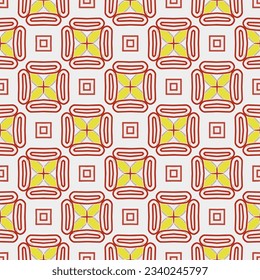 Ornamento geométrico de estilo étnico.Patrón sin foco con formas abstractas.Diseño repetido para moda, diseño textil, papel de pared, papel envolvente, tejidos y decoración doméstica.