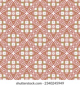 Ornamento geométrico de estilo étnico.Patrón sin foco con formas abstractas.Diseño repetido para moda, diseño textil, papel de pared, papel envolvente, tejidos y decoración doméstica.