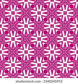 Ornamento geométrico de estilo étnico.Patrón sin foco con formas abstractas.Diseño repetido para moda, diseño textil, papel de pared, papel envolvente, tejidos y decoración doméstica.