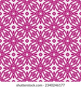 Ornamento geométrico de estilo étnico.Patrón sin foco con formas abstractas.Diseño repetido para moda, diseño textil, papel de pared, papel envolvente, tejidos y decoración doméstica.