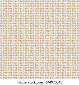 Geometric ornament with golden elements. Abstract geometric sketch. Seamless geometric pattern. Vector seamless pattern with gold gradient on gray background. Golden texture.