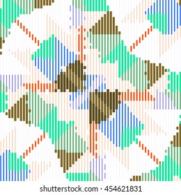 geometric ornament Halftone vector illustration background. EPS 10