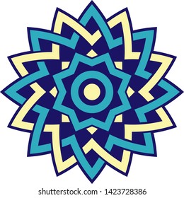 Geometric ornament Islamic style Design Element