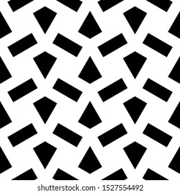 Geometric ornament. Kites, rectangles wallpaper.Polygons backdrop. Quadrangles background. Mosaic motif. Digital paper, textile print, web designing, abstract. Seamless surface pattern design. Vector