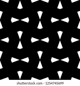 Geometric ornament. Kites wallpaper. Quadrangles background. Polygons backdrop. Mosaic motif. Digital paper, textile print, web designing, abstract. Seamless surface pattern design. Vector artwork.