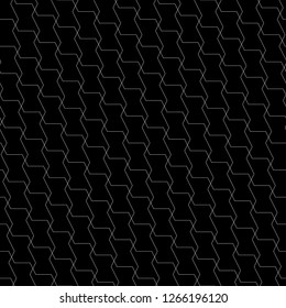 Geometric ornament. Linear motif. Figures wallpaper. Blocks background. Digital paper, textile print, web designing, abstract. Polygons backdrop. Seamless surface pattern design. Vector artwork