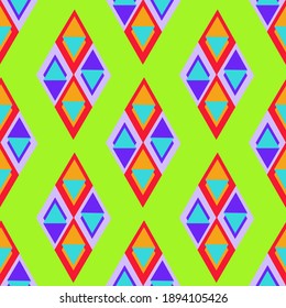 Geometric ornament motif now bes kontur seamless pattern.