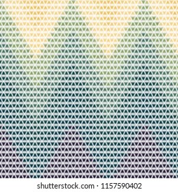 geometric ornament in origami style. vector illustration. Abstract image
