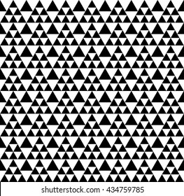 geometric ornament pattern background.tribal pattern.black and white vector.seamless triangle pattern