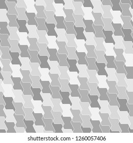 Geometric ornament. Polygons backdrop. Blocks background. Geometrical shapes motif. Digital paper, textile print, web design, abstract. Seamless pattern. Figures wallpaper. Vector artwork