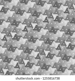 Geometric ornament. Polygons backdrop. Figures wallpaper. Blocks background. Shapes motif. Vector artwork. Digital paper, textile print, web designing, abstract.Seamless surface pattern design