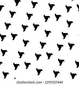 Geometric ornament. Polygons backdrop. Figures wallpaper. Blocks background. Shapes motif. Digital paper, textile print, web designing, abstract. Seamless surface pattern design. Vector artwork.