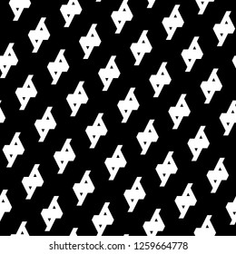 Geometric ornament. Polygons backdrop. Figures wallpaper. Blocks background. Geometrical shapes motif. Digital paper, textile print, web design, abstract. Seamless pattern. Vector artwork