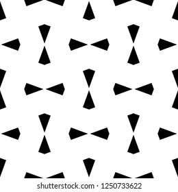 Geometric ornament. Polygons backdrop. Kites wallpaper. Quadrangles background. Mosaic motif. Digital paper, textile print, web designing, abstract. Seamless surface pattern design. Vector artwork