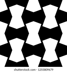 Geometric ornament. Polygons backdrop. Octagons wallpaper. Blocks background. Mosaic motif. Digital paper, textile print, web designing, abstract. Seamless surface pattern design. Vector artwork