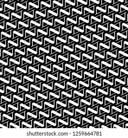 Geometric ornament. Polygons, triangles backdrop.Geometric motif. Figures wallpaper. Digital paper, textile print, web design, abstract. Simple shapes background. Seamless pattern. Vector artwork.