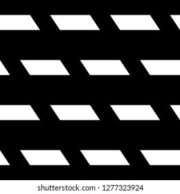 Geometric ornament. Quadrangles background. Polygons wallpaper. Blocks backdrop. Parallelograms motif. Digital paper, textile print, web design, abstract. Seamless pattern. Vector artwork