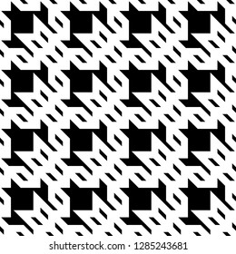 Geometric ornament. Quadrangular shapes, figures background. Mosaic motif. Digital paper, textile print, backdrop. Quadrangles, polygons pattern. Seamless abstract. Geometrical wallpaper