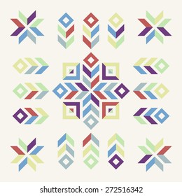 geometric ornament. seamless pattern