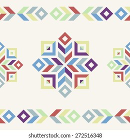 geometric ornament. seamless pattern
