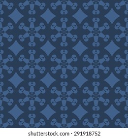 Geometric ornament seamless pattern.  Textile design template seamless background. Round, polygonal and grunge motif endless texture. Monochrome sample vector illustration.
