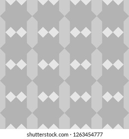 Geometric ornament. Seamless vector . Mosaic motif. Digital paper, textile print, web designing, abstract.Quadrangles, hexagons backdrop. Pickets, diamonds wallpaper. Polygons background.