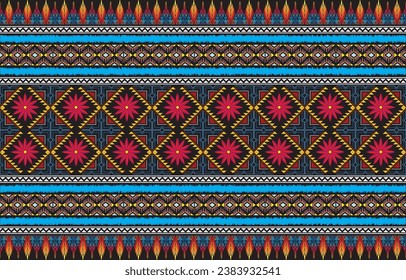 Geometric Ornament With Striped Interlacing Rhombuses. Vector Seamless Monochrome Pattern. Modern Stylish Texture.