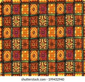Geometric ornament vector