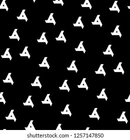 Geometric ornament. Vector artwork. Blocks background.Figures wallpaper. Shapes motif. Digital paper, textile print, web designing, abstract. Polygons backdrop. Seamless surface pattern design