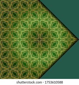 Geometric ornament. vector pattern. interior decoration, wallpaper, invitation, fashion design.