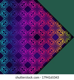 Geometric ornament. vector pattern. interior decoration, wallpaper, invitation, fashion design.