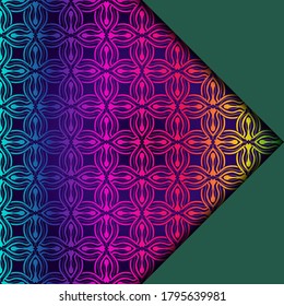 Geometric ornament. vector pattern. interior decoration, wallpaper, invitation, fashion design.