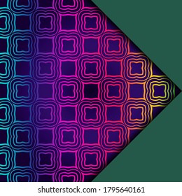 Geometric ornament. vector pattern. interior decoration, wallpaper, invitation, fashion design.