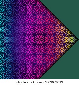 Geometric ornament. vector pattern. interior decoration, wallpaper, invitation, fashion design.