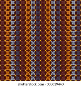 Geometric ornament. Vector seamless pattern. Endless texture can be used for printing onto fabric, paper or scrap booking, wallpaper, pattern fills, web page background, surface texture.