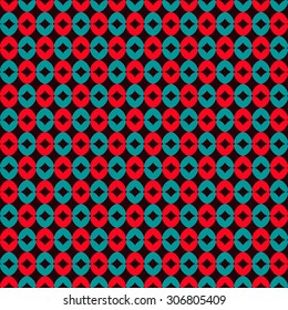Geometric ornament. Vector seamless pattern. Endless texture can be used for printing onto fabric, paper or scrap booking, wallpaper, pattern fills, web page background, surface texture.