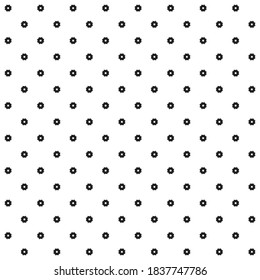 Geometric ornamental dot black vector illustrator Seamless pattern background design wallpaper.