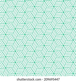 Geometric ornamental pattern background. Vector graphic template.