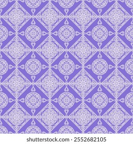 Geometrisches Ornamentmuster geeignet für Batik-Stoffdesign mit nahtlosem Muster
