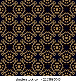 Patrón de tejido sin costuras geométrico ornamental. Fondo vectorial.