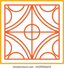 Geometric Ornamental Vector Art Patterns,  Modern Decorative Designs, silhouette, Art Patterns  Modern illustration, vector silhouette, Clipart design