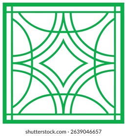 Geometric Ornamental Vector Art Patterns,  Modern Decorative Designs, silhouette, Art Patterns  Modern illustration, vector silhouette, Clipart design