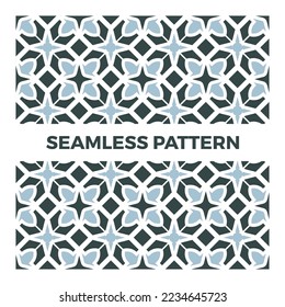 Geometric Ornamental Vector Design Seamless Pattern
