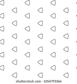 Geometric ornamental vector pattern