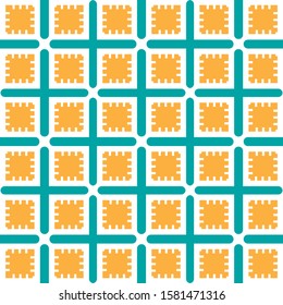 Geometric ornamental vector pattern. Abstract background. Pattern using for fabric background, tiles
