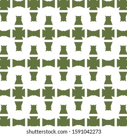 Geometric ornamental vector pattern. Abstract background. Pattern using for fabric background, tiles